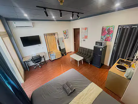 Studio near Airport & D1 | Free Coffee; Fast Wi-fi - 2